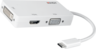 Aperçu de Adaptateur USB C m. - VGA/HDMI/DVI f.