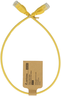 Patchkabel RJ45 U/UTP Cat6a 5 m gelb Vorschau