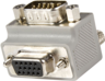 Miniatura obrázku Adaptér VGA HD15 zdírka - HD15 kon. 90°