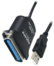 USB Druckerkabel Typ(A)St - Cen36St 0,8m Vorschau