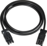 Miniatuurafbeelding van Power Cable GST18/m -GST18/f 2m Black