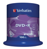 Thumbnail image of Verbatim DVD+R 4.7GB 16x SP 100-pack