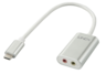 Thumbnail image of Adapter USB C/m - 2x 3.5mm Jack/f
