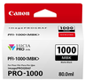 Widok produktu Canon Tusz PFI-1000MBK, czarny mat. w pomniejszeniu