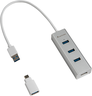 ARTICONA USB Hub 3.0 4-Port alu/weiß Vorschau