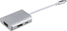 Thumbnail image of Adapter USB C/m - HDMI+VGA+USB/f