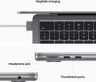 Apple MacBook Air 13 M2 8/256 GB grau Vorschau