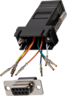 Thumbnail image of Modular Adapter DB9/f - RJ45/f Black