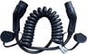 Miniatuurafbeelding van Type 2 EV Charging Cable 11kW Spiral 5m