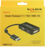 Thumbnail image of Delock DP - HDMI/DVI-D/VGA Adapter