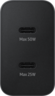 Thumbnail image of Samsung 50W Duo USB-C Charger Black