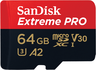 Thumbnail image of SanDisk Extreme PRO microSDXC Card 64GB