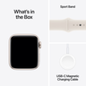 Miniatuurafbeelding van Apple Watch SE LTE 40mm Alu Starlight