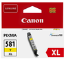 Canon CLI-581XL Y tinta, sárga előnézet