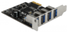 Miniatuurafbeelding van Delock PCIe - 4x USB 3.0 Interface