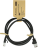 Aperçu de Câble patch RJ45 U/UTP Cat6a 5 m noir