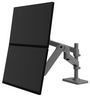 Miniatuurafbeelding van Ergotron LX Pro Dual Stacking Arm Grey