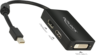 Delock Mini-DP - DP/DVI-D/HDMI Adapter Vorschau