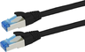Miniatuurafbeelding van Patch Cable RJ45 S/FTP Cat6a 15m Black