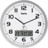 Hama Moorea Wand-Uhr+Datum+Temp. Vorschau