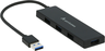 ARTICONA USB 3.0 hub 4 portos, fekete előnézet