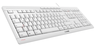 Thumbnail image of CHERRY STREAM KEYBOARD White Grey