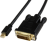 Miniatuurafbeelding van Cable Mini DisplayPort/m-DVI-D/m 0.9m