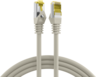 Patchkabel RJ45 S/FTP Cat6a 10 m grau Vorschau