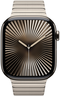 Vista previa de Pulsera eslabones Apple Watch 46 natural