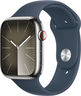 Miniatuurafbeelding van Apple Watch S9 9 LTE 45mm Steel Silver