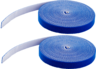 Thumbnail image of Hook-and-Loop Cable Tie Roll 15m Blue 2x