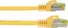 Thumbnail image of Patch Cable RJ45 S/FTP Cat6a 0.25m Yel