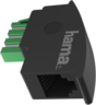 Adapter TAE/N+F Stecker - RJ12 Buchse Vorschau