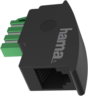 Adapter TAE/N+F Stecker - RJ12 Buchse Vorschau
