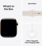 Miniatuurafbeelding van Apple Watch S10 LTE 42mm Titanium Gold