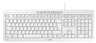 Thumbnail image of CHERRY STREAM KEYBOARD White Grey