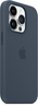 Apple iPhone 14 Pro Silikon Case blau Vorschau