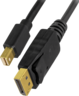 Aperçu de Câble Delock mini-DP - DP, 3 m