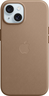 Apple iPhone 15 Feingewebe Case taupe Vorschau