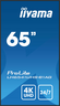Miniatuurafbeelding van iiyama ProLite LH6541UHS-B1AG Display