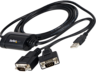 Adapter 2xDB9St (RS232)-USB TypASt 1,8 m Vorschau