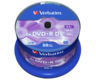 Thumbnail image of Verbatim DVD+R DL 8.5GB 8x SP 50-pack