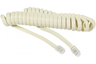 Thumbnail image of Telephone Cable RJ9/m-m Ivory 2m