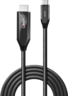 Miniatuurafbeelding van Cable USB Type-C/m - HDMI/m 1m