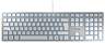 Miniatuurafbeelding van CHERRY KC 6000 SLIM Keyboard Silver