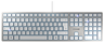Anteprima di Tastiera CHERRY KC 6000 SLIM argento