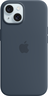 Miniatura obrázku Silikonový obal Apple iPhone 15 b. modrý