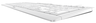 Thumbnail image of CHERRY STREAM KEYBOARD White Grey