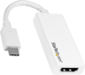 USB-C - HDMI m/f adapter, fehér előnézet