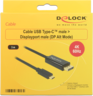 Thumbnail image of Cable USB Type-C/m - DisplayPort/m 3m